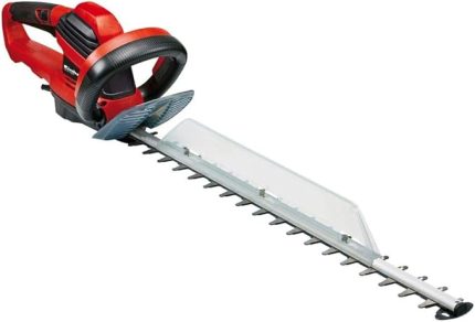 Elektrikli Çit Budama GE-EH 7067 (700 W, lazer kesim ve elmas taşlama ile işlenmiş çelik bıçaklar, metal dişli, darbe koruması, kılıf dahil) - 3403340