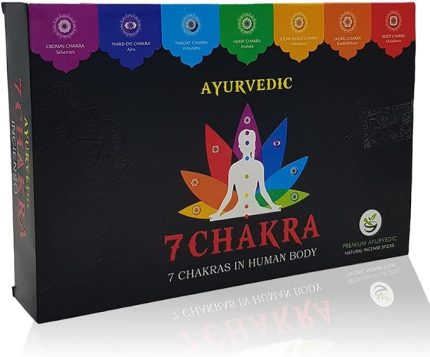 Masala Tütsü Koleksiyon Seti - Ayurvedik 7 Chakra Tütsü ve Tütsülük Set