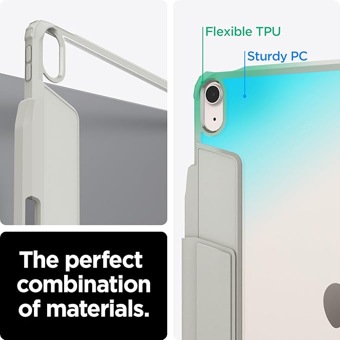 iPad Air 13" M4 (2026) / M3 (2025) / M2 (2024) ile Uyumlu Kılıf Air Skin Pro Gray - ACS07677 - Görsel 3