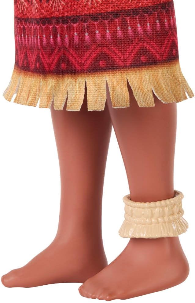 Disney SERIES MOANA FD HERO CORE DOLL Oyuncak, 3Y+, JBT33 | Disney Moana 2 Filminden Esinlenen Kolye ve Halhal Aksesuarlı Çıkarılabilir Kıyafet İçinde Posable Doll - Görsel 5