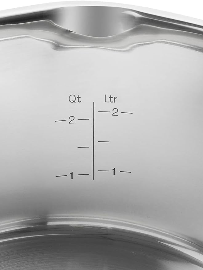 Simplify Tencere Seti, 5 Parça, Paslanmaz Çelik | Dökme fonksiyonu, Stay-Cool kulplar, paslanmaz çelik - Görsel 4