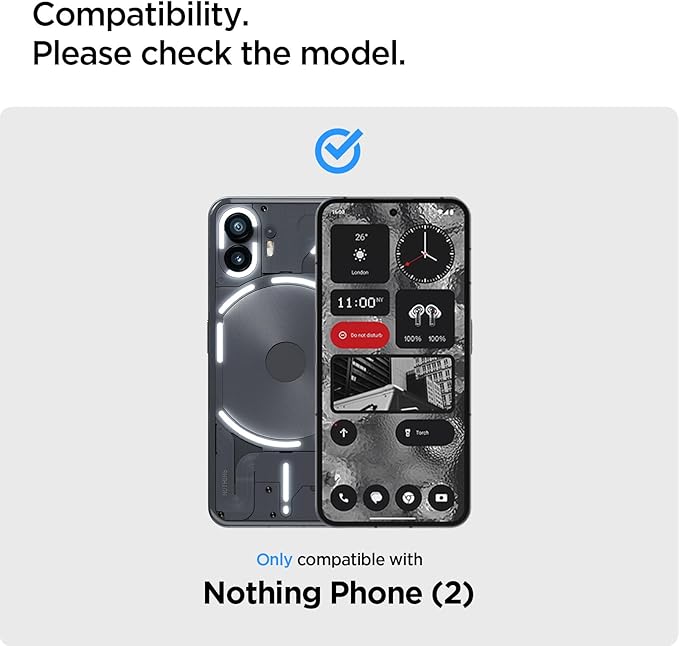 Nothing Phone 2 ile Uyumlu Cam Ekran Koruyucu Kolay Kurulum GLAS.tR AlignMaster (2 Adet) - AGL06981 - Görsel 2