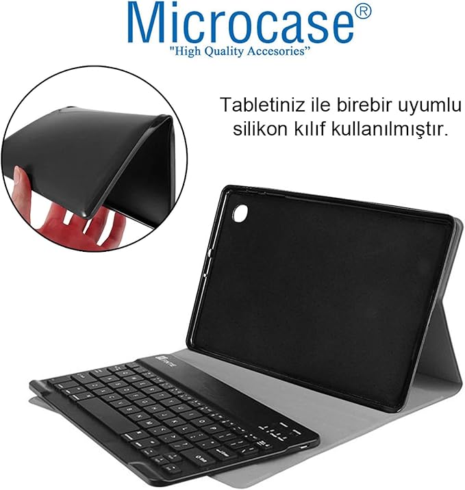 Honor Pad X9 11.5 inch Tablet Bluetooth Klavye ve Mouse + Standlı Kılıf - BKK6 - Görsel 4