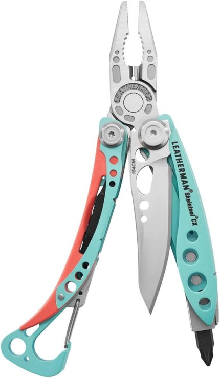 Skeletool CX Paradise Çok Amaçlı Pense | Kamp ve hayatta kalma için 7'si 1 arada çok amaçlı