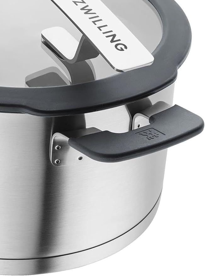 Simplify Tencere Seti, 5 Parça, Paslanmaz Çelik | Dökme fonksiyonu, Stay-Cool kulplar, paslanmaz çelik - Görsel 5