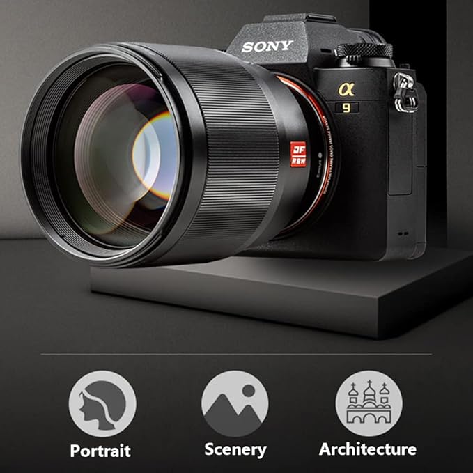 AF 85mm F1.8 II FE Sony E Mount Full Frame Lens - Görsel 5