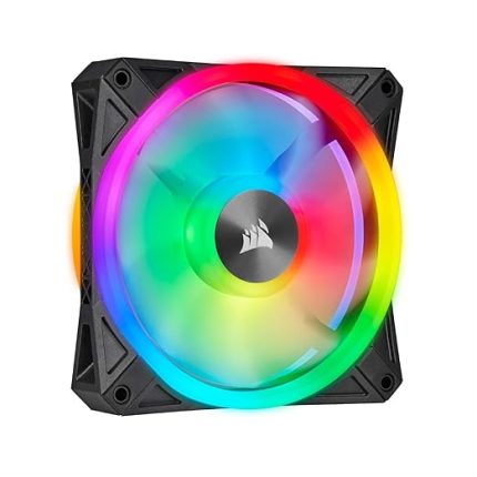 QL Serisi, iCUE QL120 RGB, 120mm, PWM, RGB Fan (CO-9050097-WW)