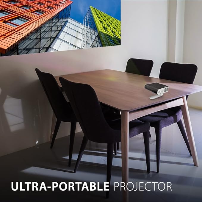 M1 250 ANSI lümen 854x480 DLP Mini LED Projeksiyon Cihazı - Görsel 2