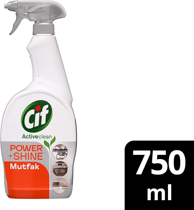 Power & Shine Sprey Mutfak İçin Temizleyici ve Yağ Çözücü 750 ML - Görsel 2