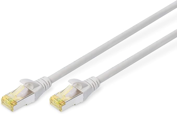 DK-1644-A-005 Professional Yüksek Kaliteli Cat 6 S/Ftp Ara Bağlantı Kablosu | 10 Gbit/s – PoE++ – AWG 27/7 – LSZH – RJ45 ağ kablosu – Cat 6 ve Cat 7 uyumlu