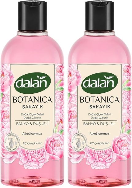 Botanica Duş Jeli 500 Ml Şakayık 2li paket
