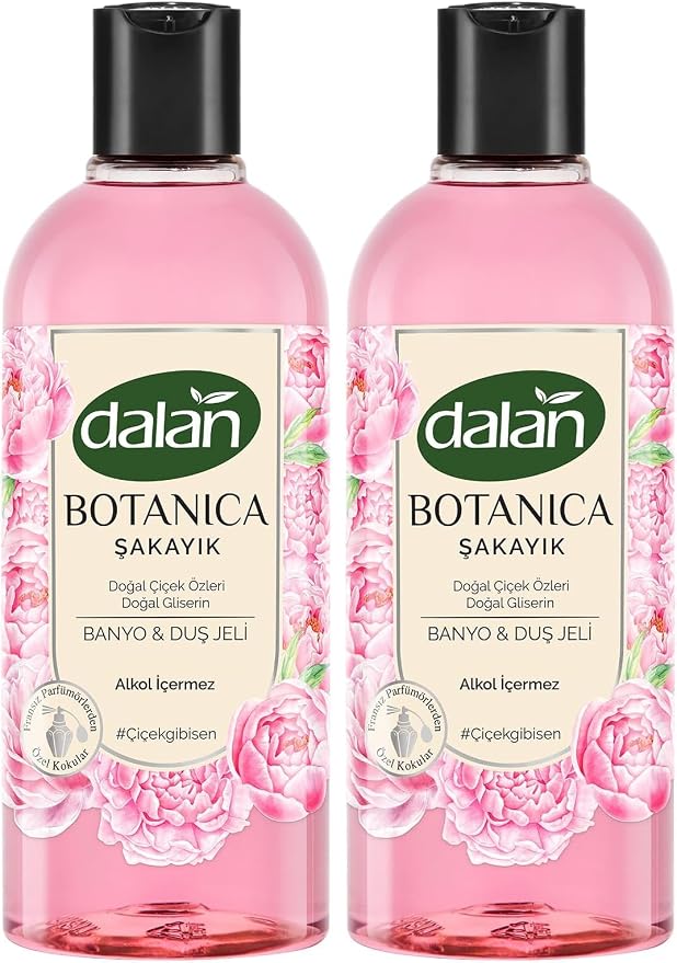 Botanica Duş Jeli 500 Ml Şakayık 2li paket
