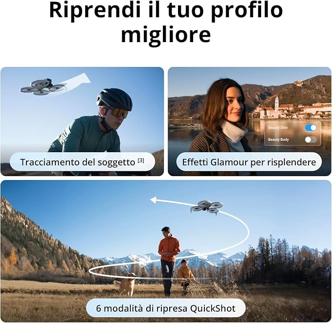 Flip Fly More Combo DJI RC 2 GL Drone Gri | Yetişkinler için 4K UHD Kameralı Drone, Palm Kalkış, Otomatik Dönüş, Akıllı Uçuş, 93 Dakika Uçuş Süresi için 3 Pil - Görsel 5