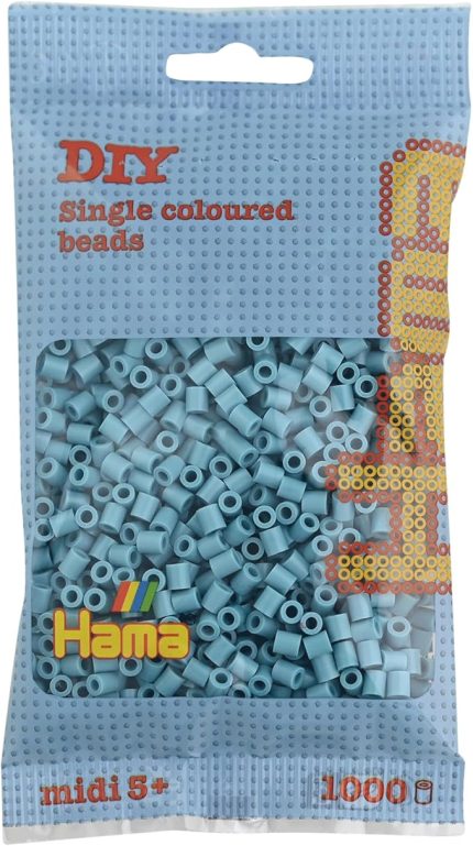 - Hama Beads - Pale Blue (1000 Midi Beads)