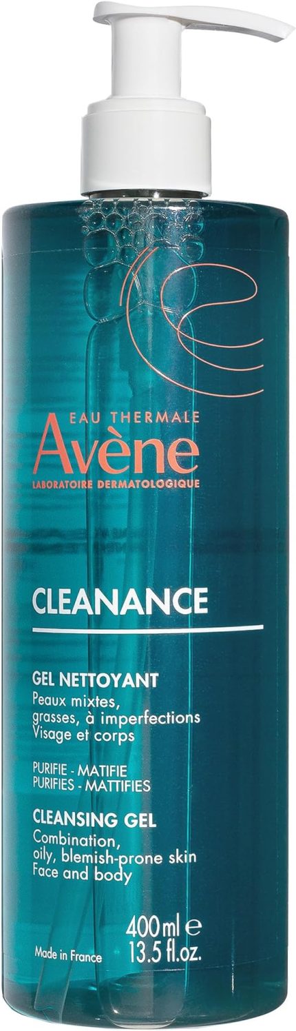THERMALE AVENE Cleanance Yağlı Ve Akneye Eğilimli Ciltler Için Matlaştırıcı Temizleme Jeli 400 ml 240019