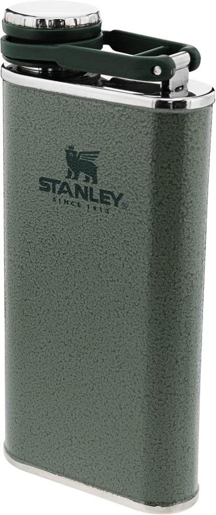Klasik Cep Matarası 0.23 Litre - Yeşil (Hammertone Green) | Paslanmaz Çelik