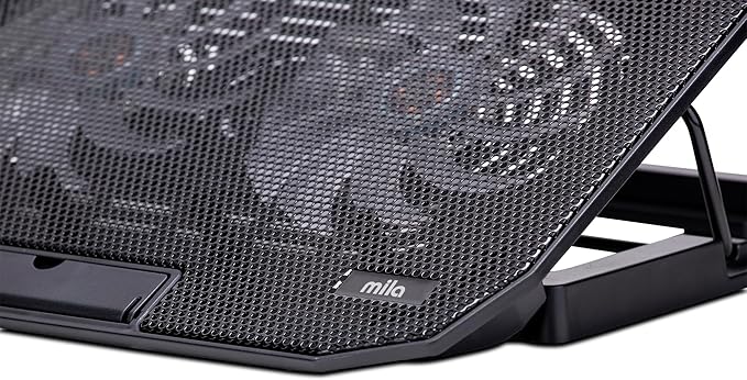 Classone Mila Serisi M2 15-17 inch - Mavi Led,2 Fan,2 USB Gaming Notebook Soğutucu Standı - Görsel 5