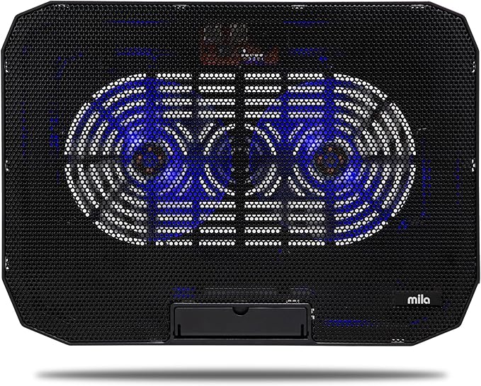 Classone Mila Serisi M2 15-17 inch - Mavi Led,2 Fan,2 USB Gaming Notebook Soğutucu Standı - Görsel 3