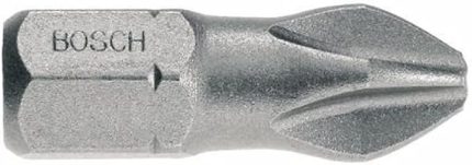 Professional Accessories Bit Ekstra Sert Yıldız (10 Adet, Ph 2, Uzunluk: 25 mm, Vidalama Aksesuarı)