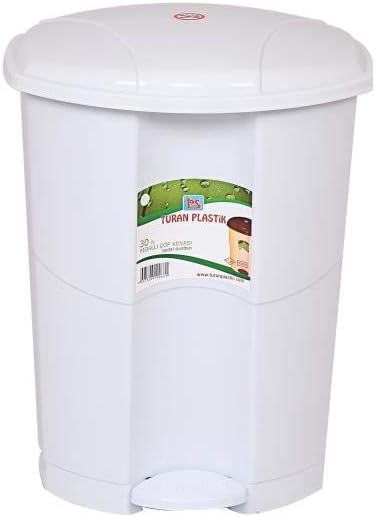 Pedallı Çöp Kovası 30 LT ANTRASİT GRİ - Görsel 4