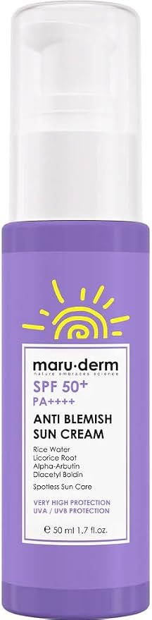 Leke Karşıtı Güneş Kremi SPF 50+ PA++++ – Yeni Nesil Kore Filtreli, Alfa-Arbutin & Niasinamid İçerikli, Leke Görünümüne Karşı Güneş Koruyucu, 50 ML