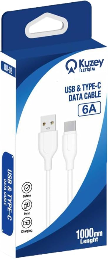 İLETİŞİM İletişm Type-c Hızlı Şarj ve Data Kablosu 1 Metre