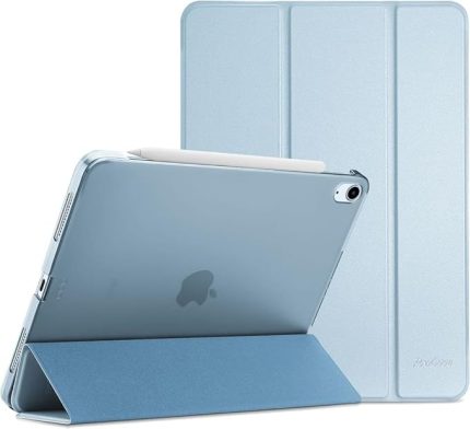 iPad Air 4 10.9" ile uyumlu Kılıf PU Deri Smart Standlı Case A2072 A2316 A2324 A2325