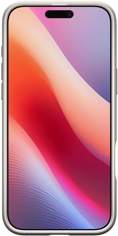iPhone 16 Pro ile Uyumlu Kılıf Ultra Hybrid Sararmaya Dayanıklı Bej Şeffaf Kapak - ACS08127 (Spigen TR Garantili) - Görsel 4