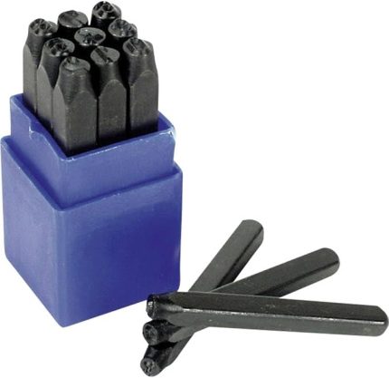 Mannesmann Zımba Numaraları Din 1451, 10 Mm, M 245-10