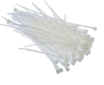 mm Plastik Cırt Kelepçe (100'lü Paket) – Dayanıklı, Çok Amaçlı Kablo Bağı