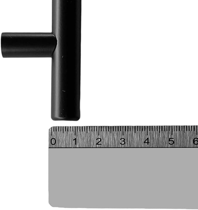 ve Banyo Dolabı Kapakları ve Çekmeceler için Metal Kulp Paslanmaz Mobilya Dolap Kulbu 160mm Mat Siyah 2 Adet - Görsel 5