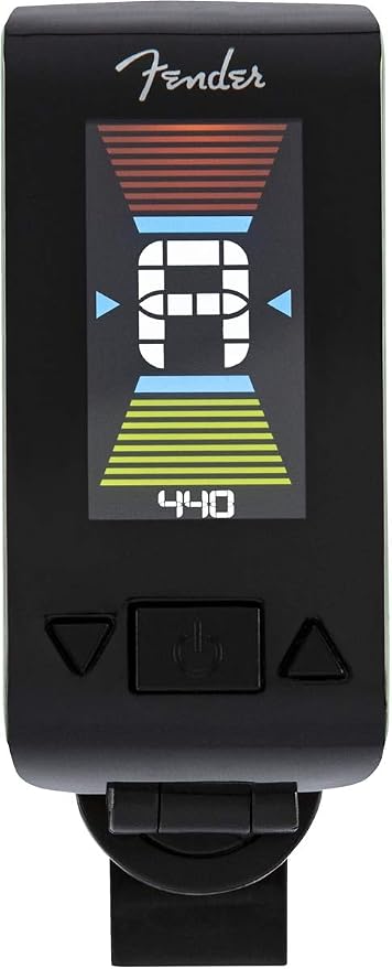Original Tuner Fiesta Red Akort Aleti | Gitar, bas, ukulele, keman için klipsli akort cihazı, 430 – 450 Hz kalibrasyon, iyi okunabilir ekran, kromatik atmosfer - Görsel 2