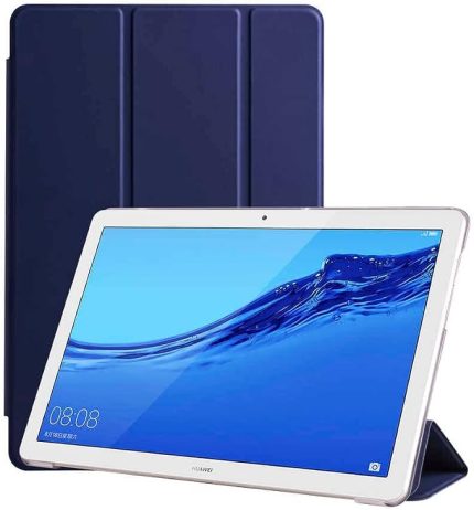 Huawei MediaPad T3 10 ile uyumlu Kılıf PU Deri Smart Standlı Case
