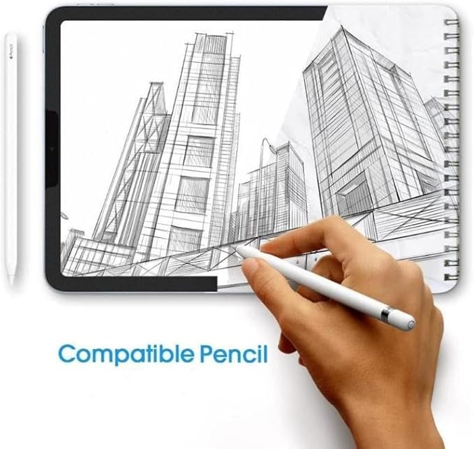 Samsung Galaxy Tab S9 Plus 12.4 İnç İle Uyumlu Paperfeel Ekran Koruyucu Kağıt Hissi Veren Dokulu Mat Yüzey, S Pen Kullanımı, Not Alma Ve Çizim İçin SM-X810 - Görsel 3