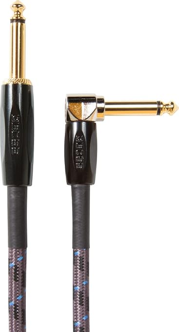 BIC-10A stüdyo kalitesinde enstrüman kablosu, düz açılı 6,3 mm jak, uzunluk: 3 m