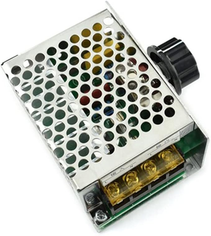 AC 220V 4000W Dimmer Koruma Kasalı - Görsel 2