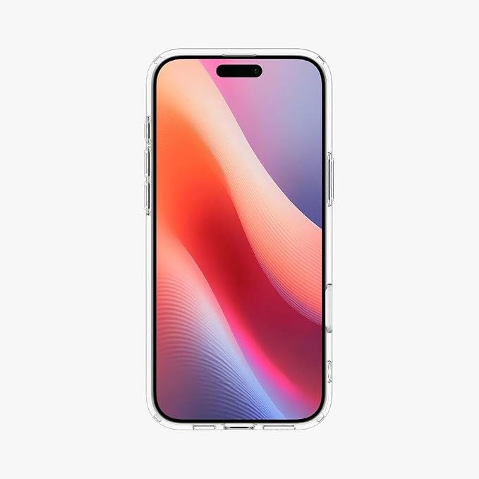 iPhone 16 Pro ile Uyumlu MagSafe Kılıf Ultra Hybrid T Mag Fit Kamera Kontrol Sararmaya Dayanıklı Beyaz Şeffaf Kapak - ACS08512 (Spigen TR Garantili) - Görsel 4