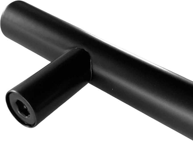 ve Banyo Dolabı Kapakları ve Çekmeceler için Metal Kulp Paslanmaz Mobilya Dolap Kulbu 160mm Mat Siyah 2 Adet - Görsel 4