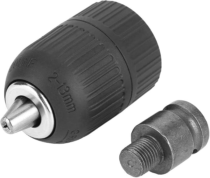 Matkap aynası, 2 – m anahtarsız mandren 1/2 "-20UNF, darbeli matkapların dönüştürülmesi için 1/2" mandren adaptörü ile - Görsel 4