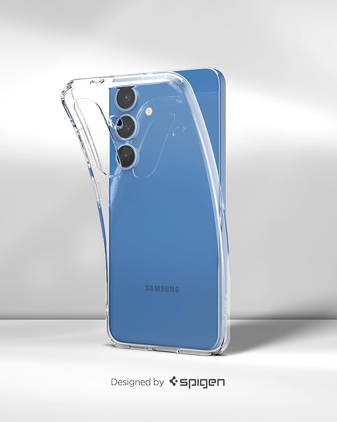 Galaxy S25 ile Uyumlu Kılıf Liquid Crystal Sararmaya Dayanıklı ince Şeffaf Kapak - ACS08995 (Spigen TR Garantili) - Görsel 3