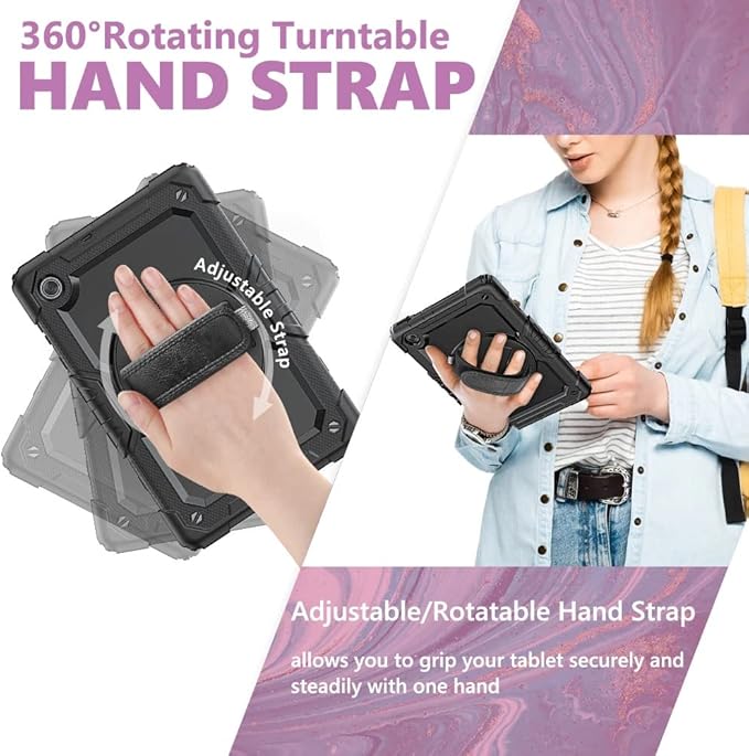 iPad 11.Nesil A16 11inç/10.Nesil 10.9inç ile uyumlu Kılıf Defender Askılı Pars Case Fuji - Görsel 3
