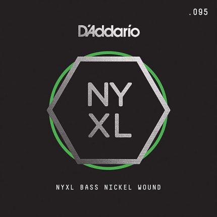 Nyxlb095 Bas Tek Tel, Nyxl Serisi, Nikel Sarim, .095 Gauge,