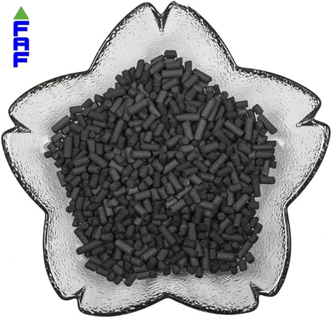 MM Emprenye Edilmiş Silindirik Aktif Karbon Havadaki Koku ve Gazları saflaştırmada Extra Gümüş İyonlu. (500 Gr) - Görsel 3