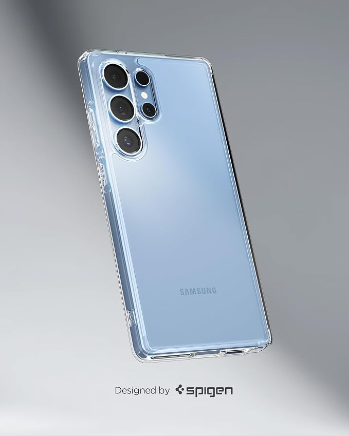 Galaxy S25 Ultra ile Uyumlu Kılıf Ultra Hybrid Sararmaya Dayanıklı Şeffaf Kapak - ACS08961 (Spigen TR Garantili) - Görsel 3