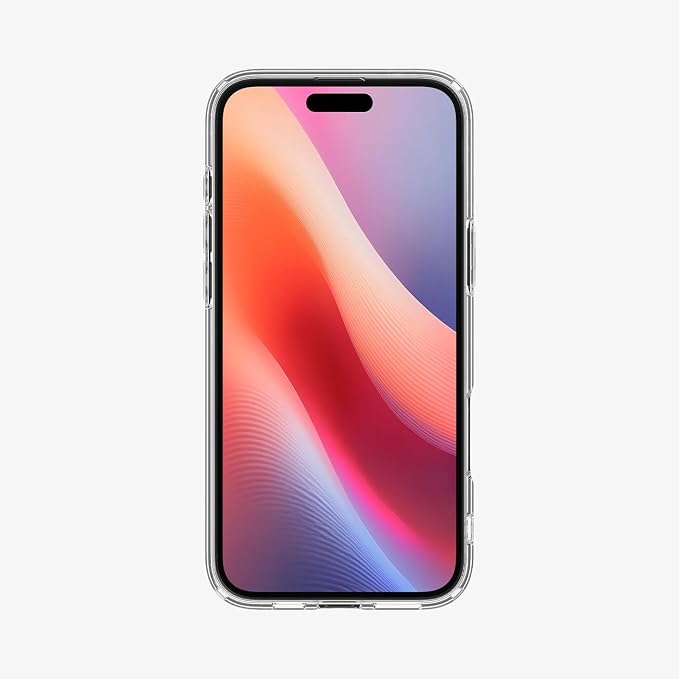 iPhone 16 Plus ile Uyumlu MagSafe Kılıf Crystal Hybrid Mag Fit Sararmaya Dayanıklı Beyaz Şeffaf Kapak - ACS08096 (Spigen TR Garantili) - Görsel 4