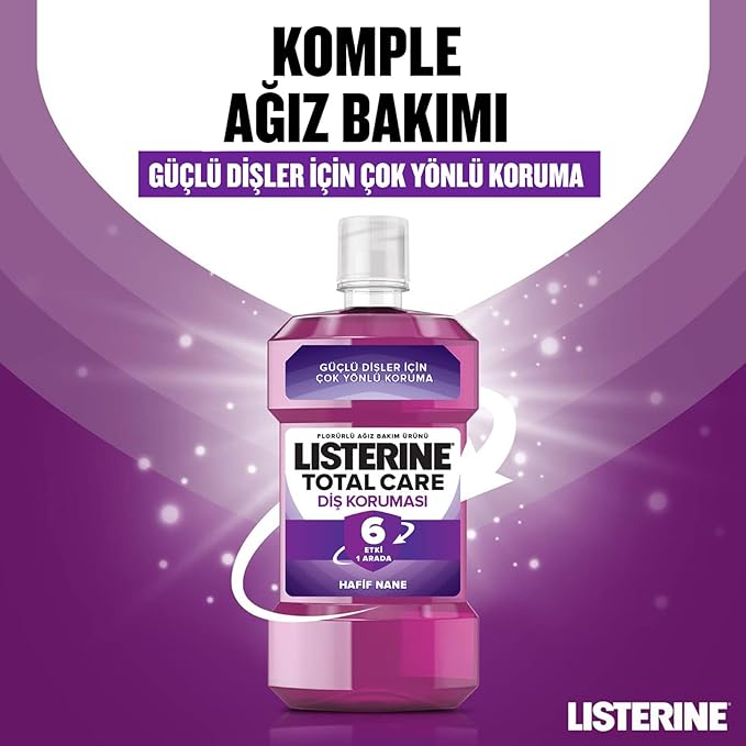 Total Care Diş Koruması Hafif Nane Aromalı Ağız Bakım Suyu 1000 Ml - Görsel 2