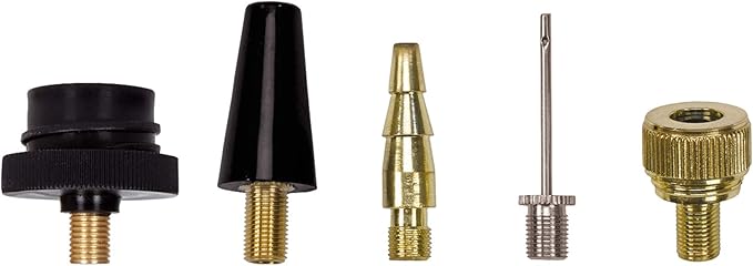 8 Parça Kompresör Aksesuar Seti (metal top iğnesi ve bisiklet lastikleri için supap adaptörü dahil) - 4139695 - Görsel 2