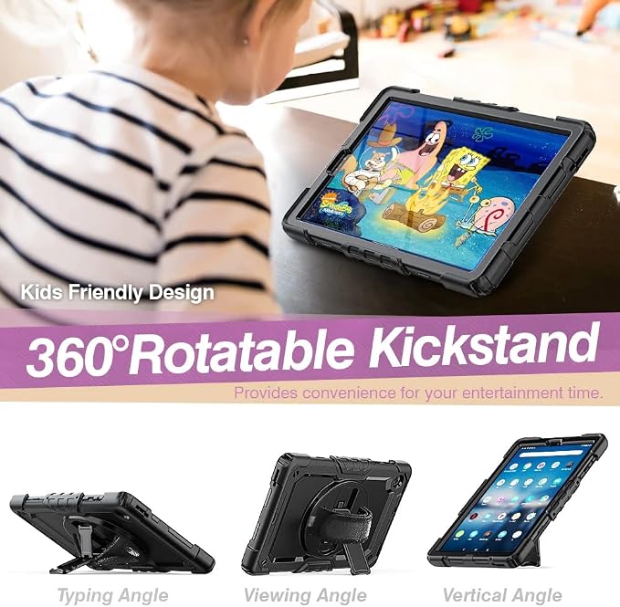 iPad 11.Nesil A16 11inç/10.Nesil 10.9inç ile uyumlu Kılıf Defender Askılı Pars Case Fuji - Görsel 4