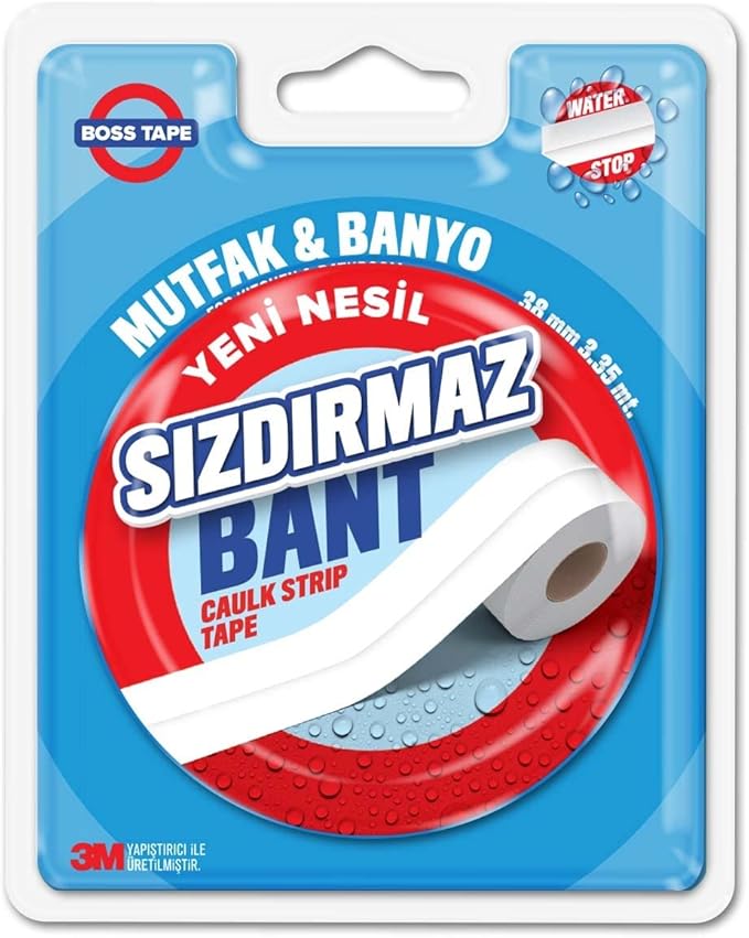 Tape Su Geçirmez Bant, 22 mm x 3.35 m, Beyaz - Görsel 5