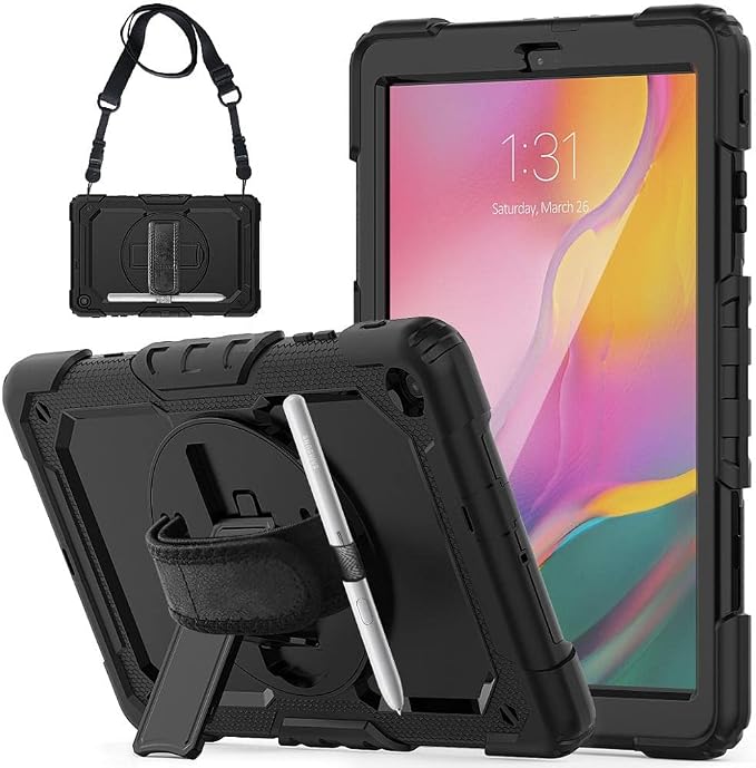 iPad 11.Nesil A16 11inç/10.Nesil 10.9inç ile uyumlu Kılıf Defender Askılı Pars Case Fuji - Görsel 2